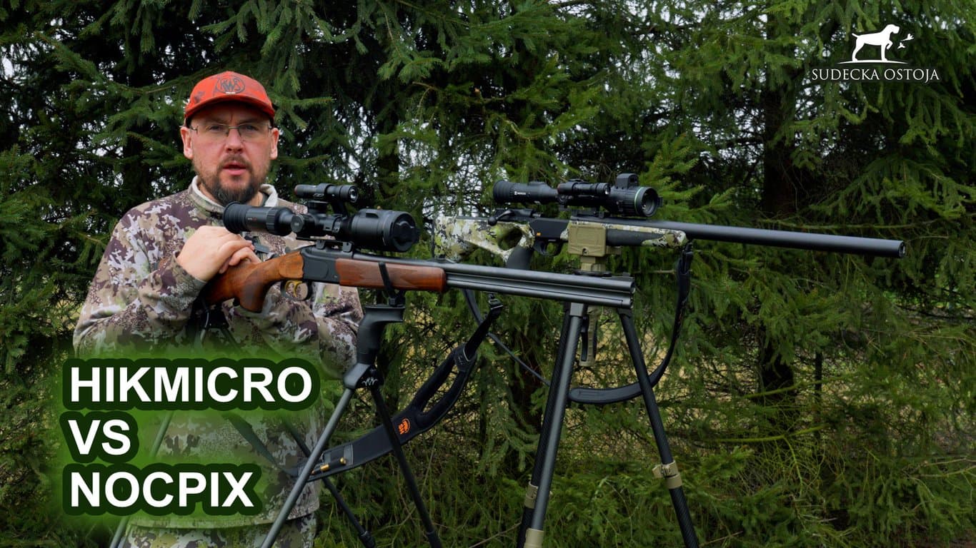 Night vision scope comparison: Hikmicro Apex 4K LRF vs Nocpix Nite 70R